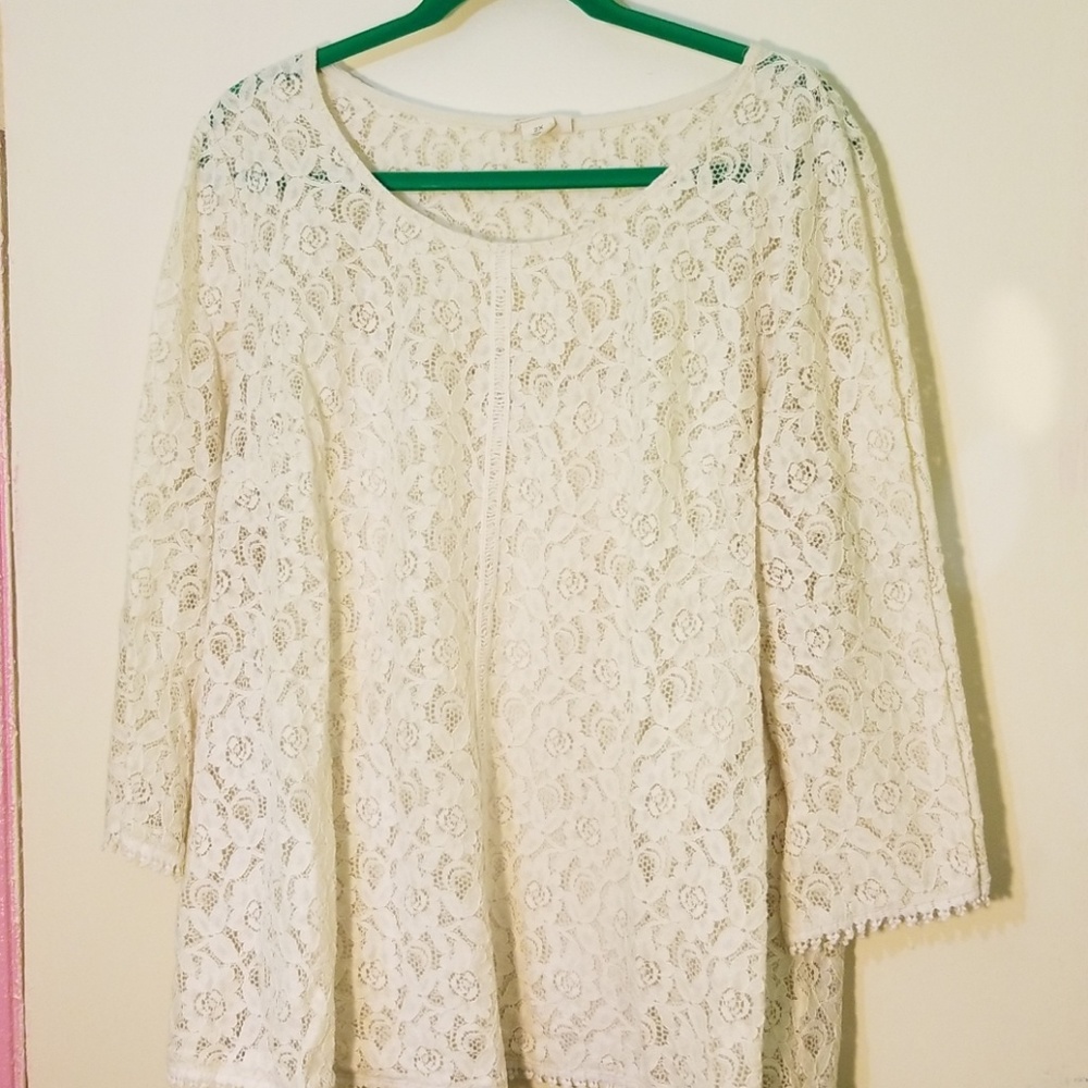 Lace top from Macy's
